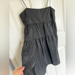 H&M Flowy Black Dress